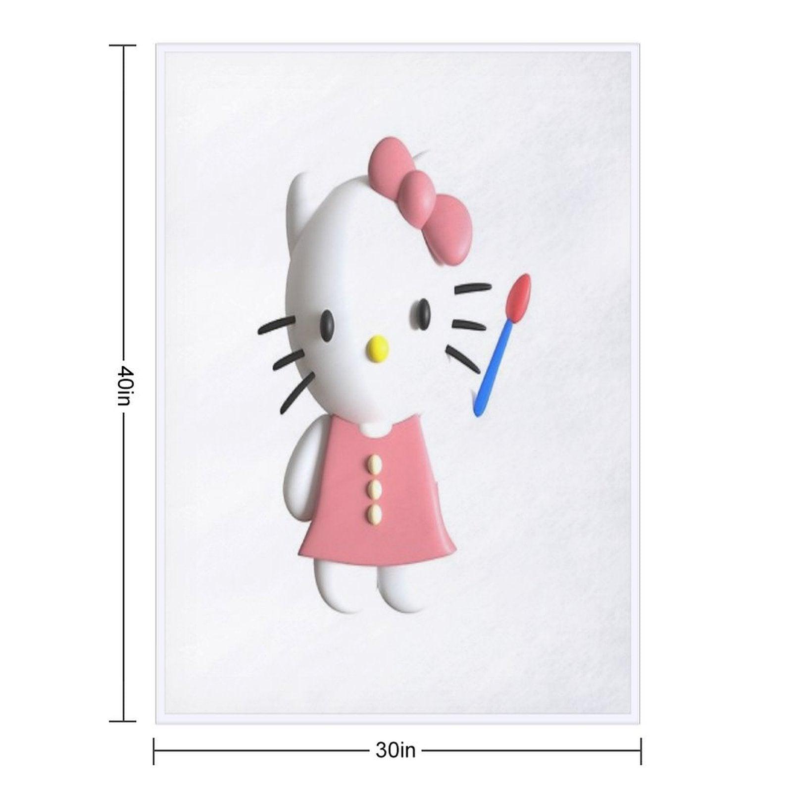 Kitty Throw Blanket