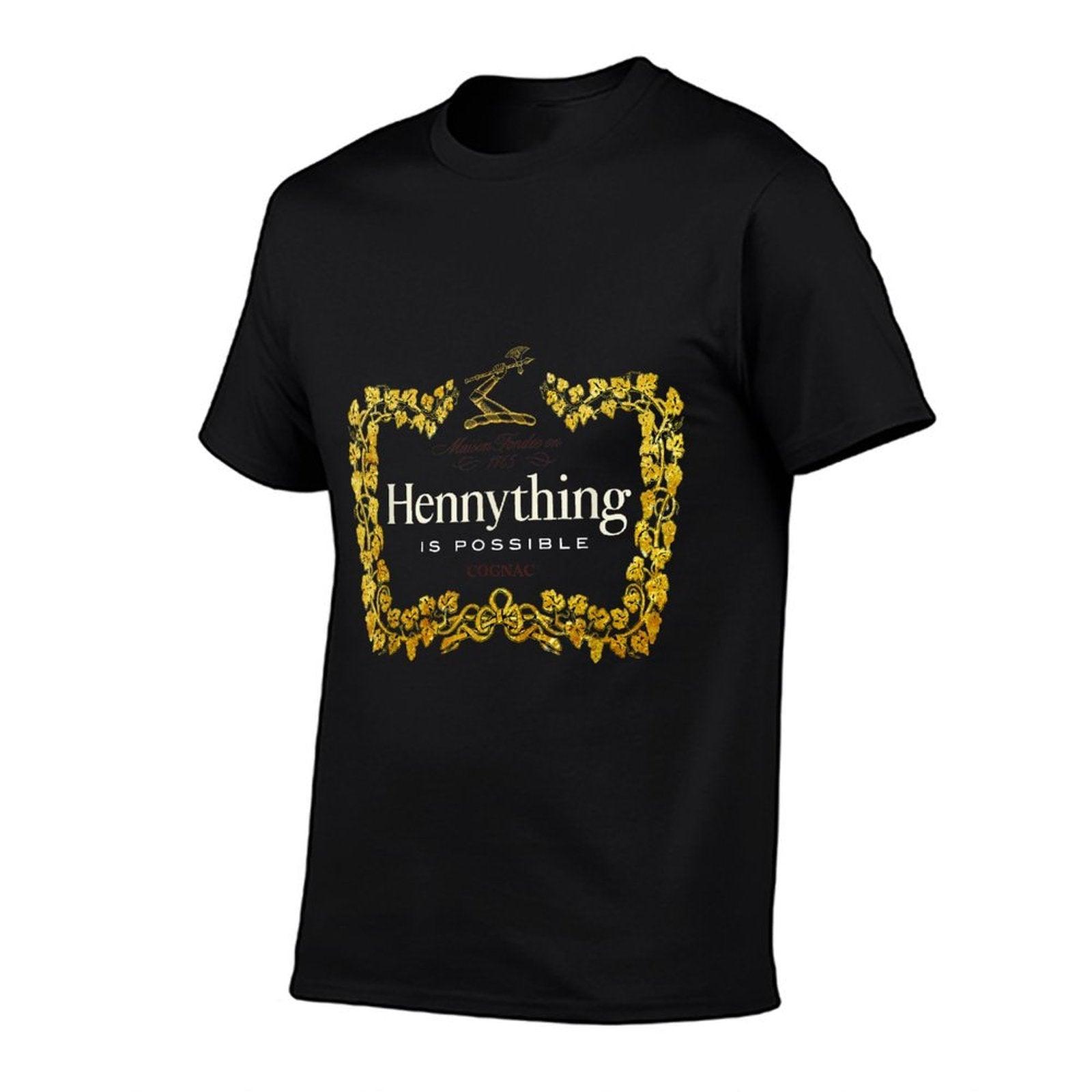 Henny Shirt, When The Henny's in The System. Henny Parody T-Shirt