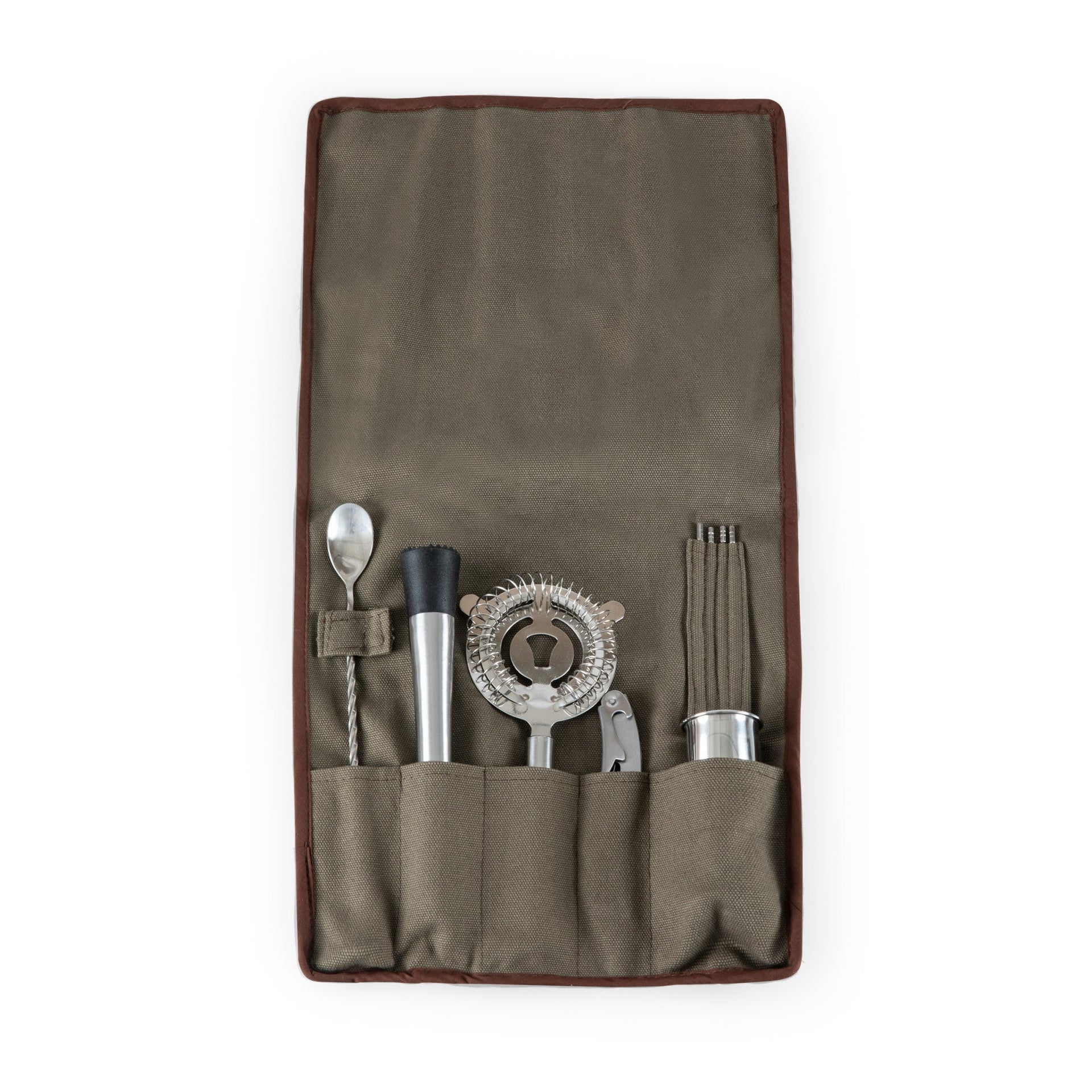 10-Piece Bar Tool Roll Up Kit