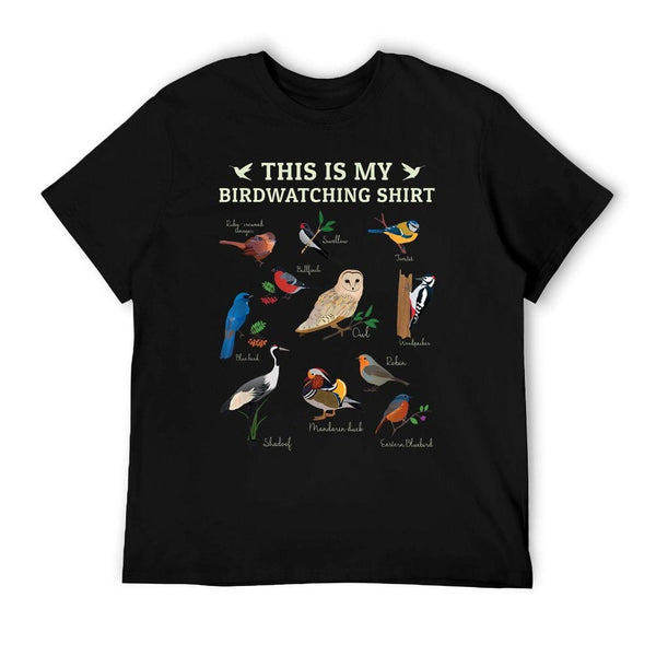 Cool Bird Lover Birdwatching Present Birdwatcher Birder Gift T-Shirt