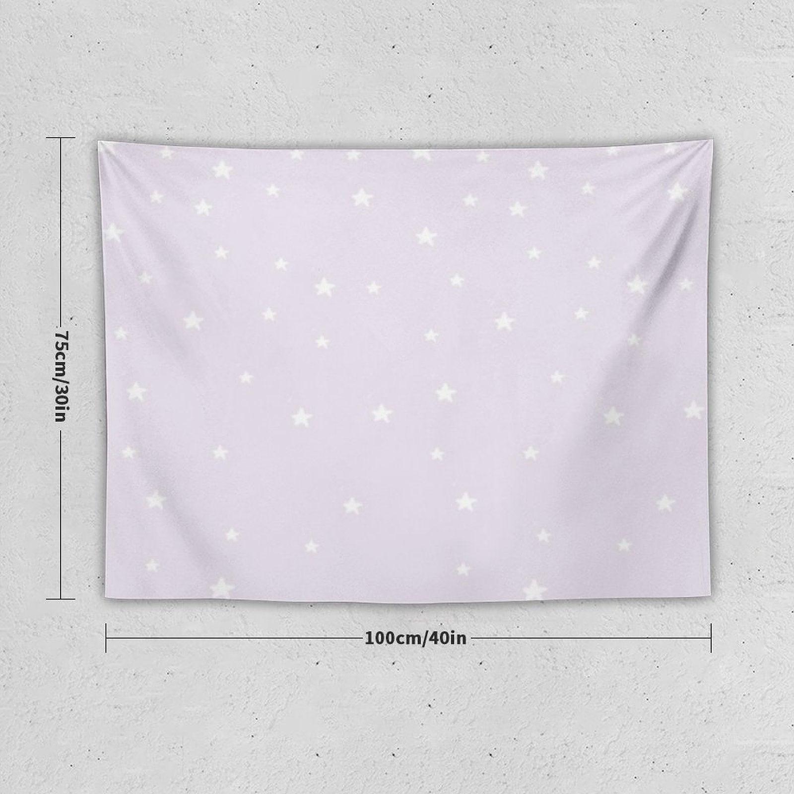 Lilac Stars Tapestry