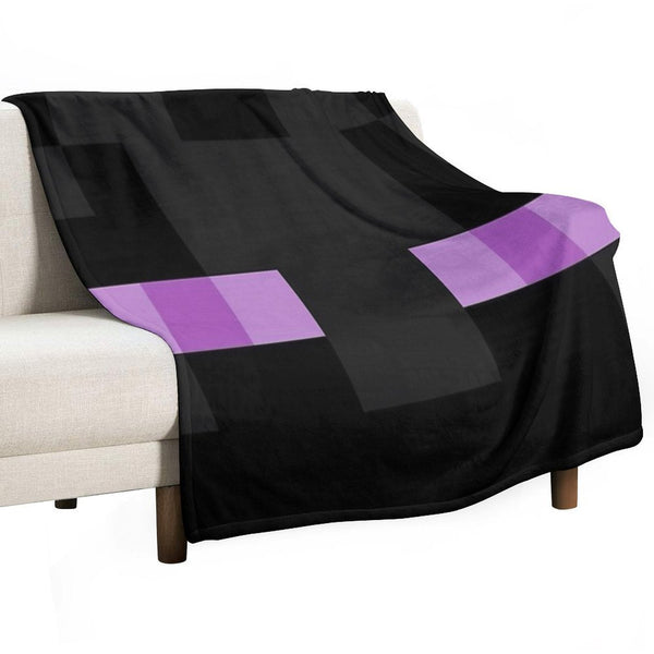 ENDERMAN Machine-washable Throw Blanket
