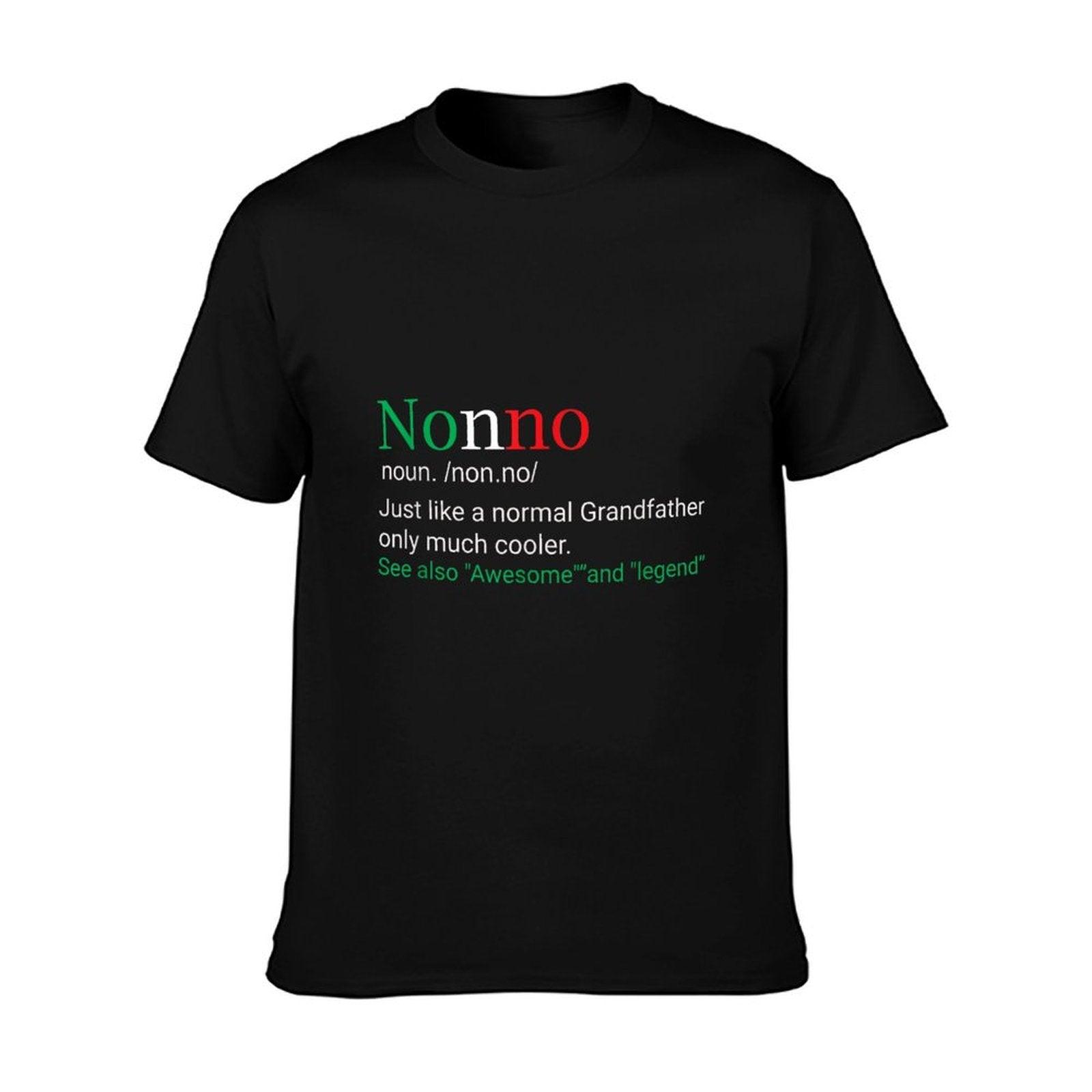 Best Funny Nonno Italian Grandfather Definition Gift T-Shirt
