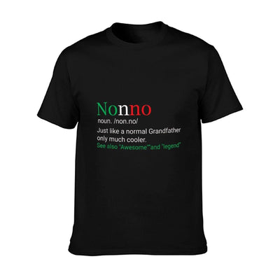 Best Funny Nonno Italian Grandfather Definition Gift T-Shirt