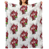 Pitaya Dragon Cookie Wrinkle-free Throw Blanket