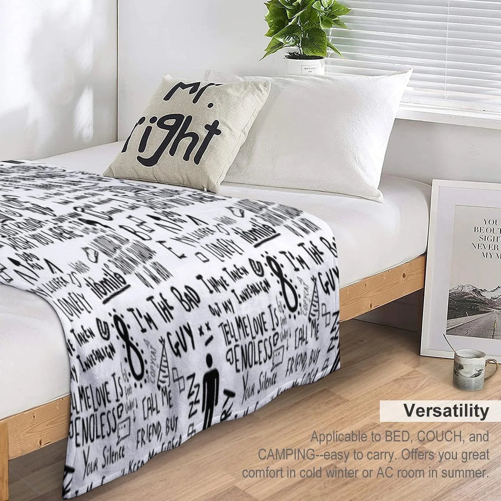 Billie Eilish Throw Blanket