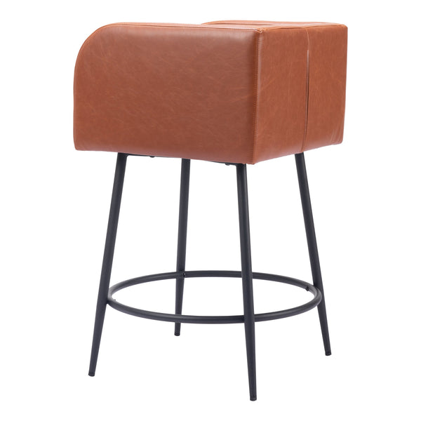 Horbat Counter Stool (Set of 2) Brown