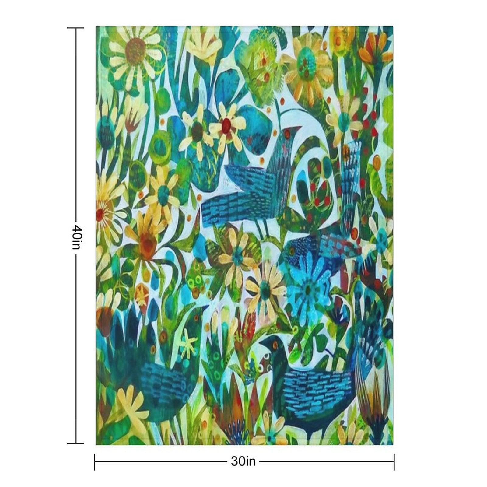 Summer Light, An Este MacLeod Design Throw Blanket