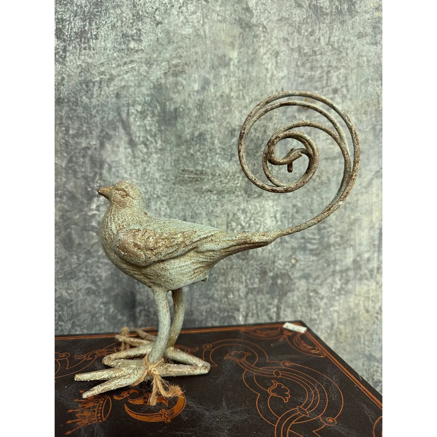 Cast Iron Bird Napkin Holder