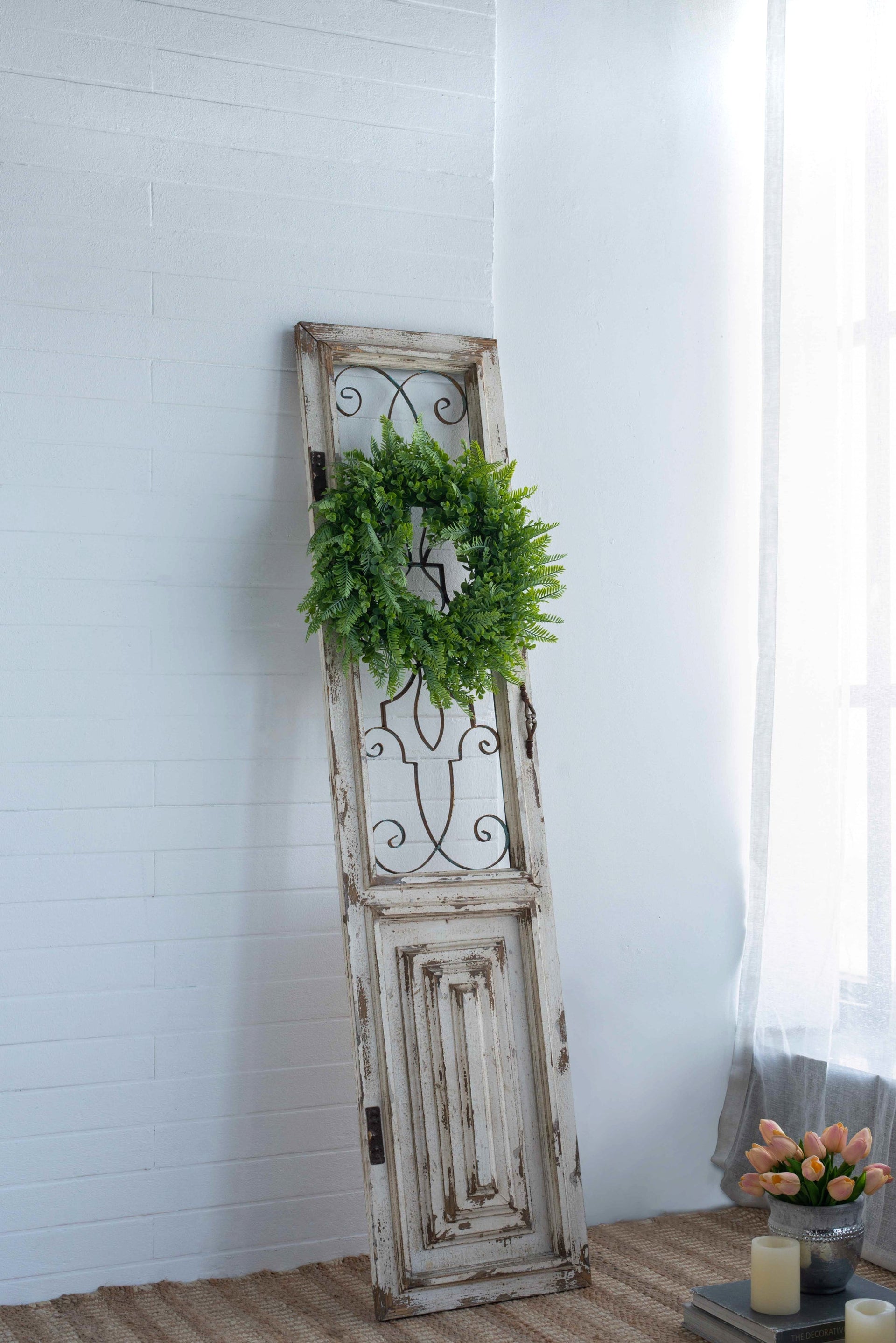 15.8x66.9' Wooden Decorative Panel, Decorative Wall Sculpture