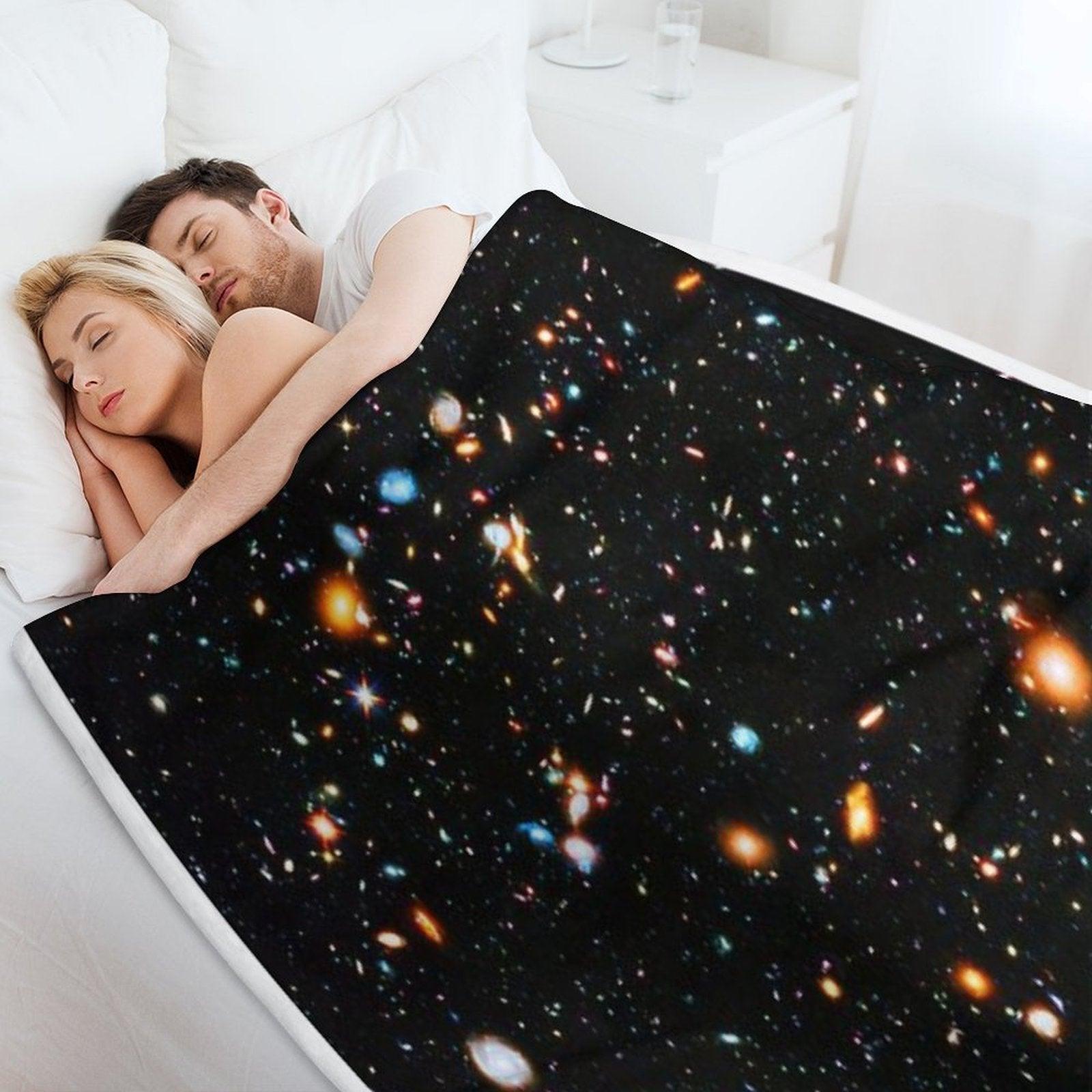 Hubble Extreme Deep Field Throw Blanket
