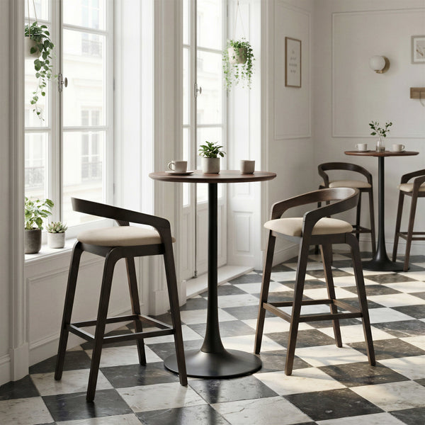 Auray Bar Table Brown