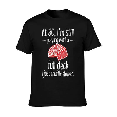 Funny 80th Birthday Gift 80 Year Old Cards T-Shirt