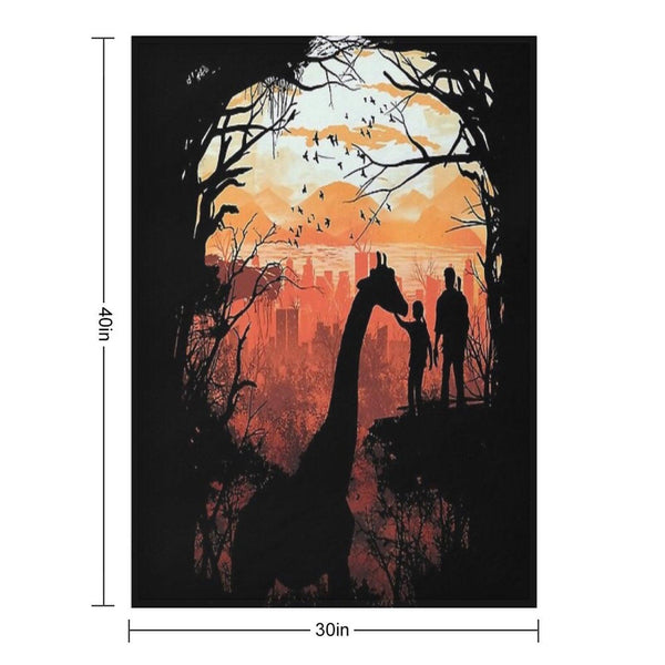 The Last Of Us Throw Blanket