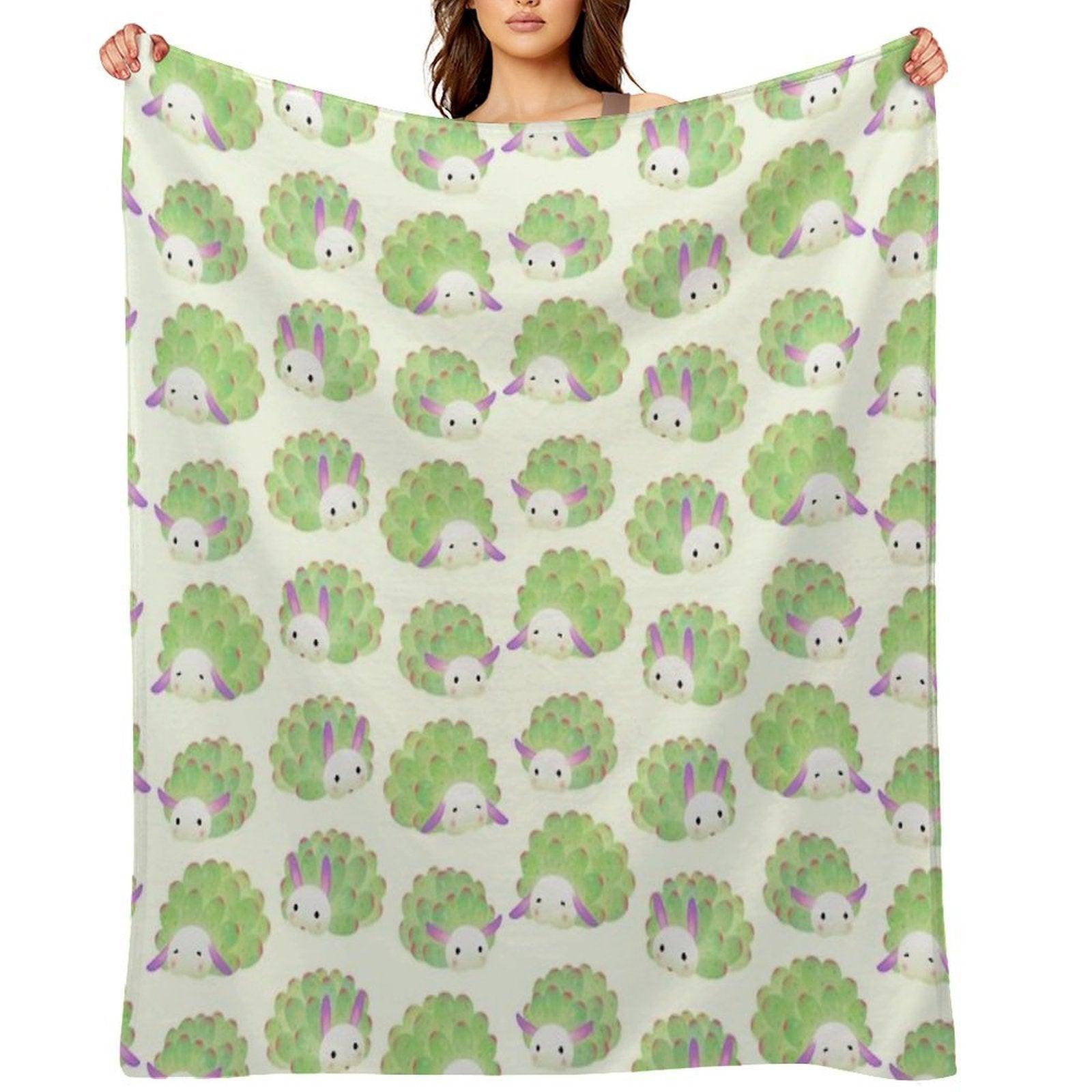 Sea Sheep Throw Blanket