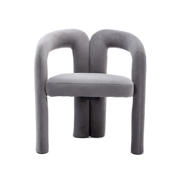 Set of 2 Contemporary Upholstered Accent Chair