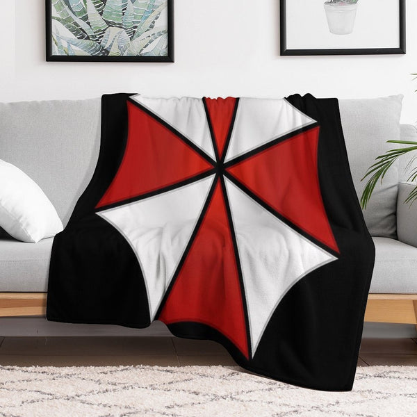 Umbrella Corporation Symbol Wrinkle-free Throw Blanket