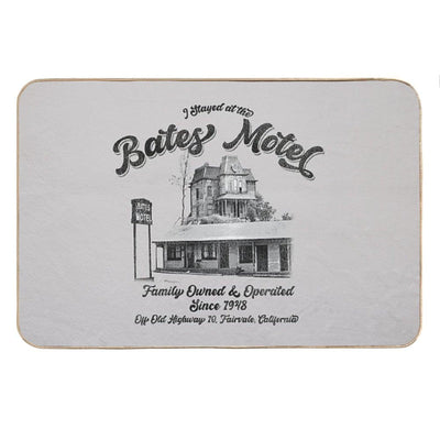 I Stayed At The Bates Motel Bath Mat