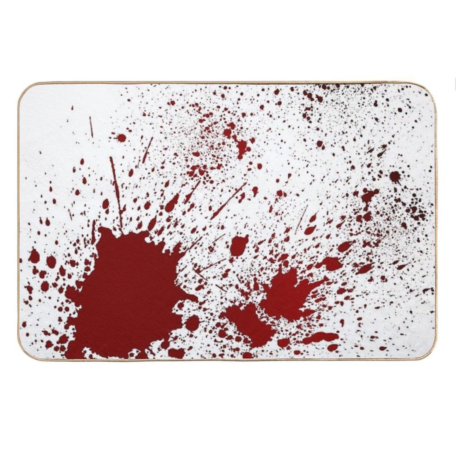 Blood Splatter Bath Mat