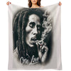 BOB MARLEY Easy Care Throw Blanket