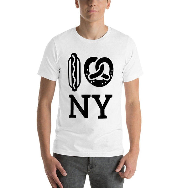Hot Dog Soft Pretzel New York City NYC  Classic T-Shirt