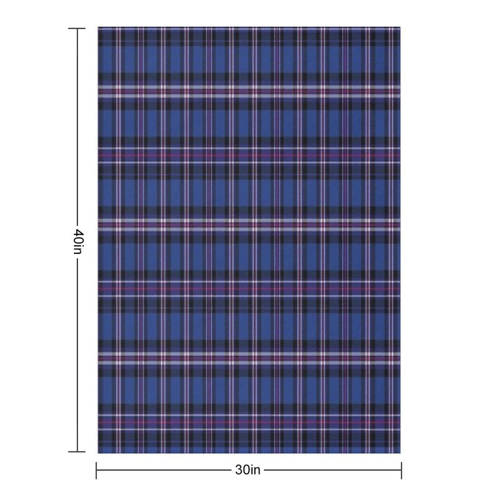 Gers Tartan Throw Blanket