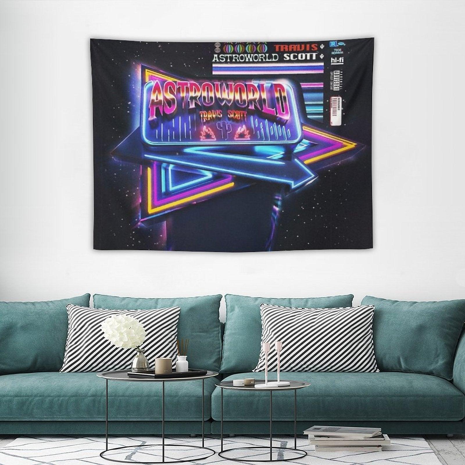 Astroworld Fan Cover Tapestry