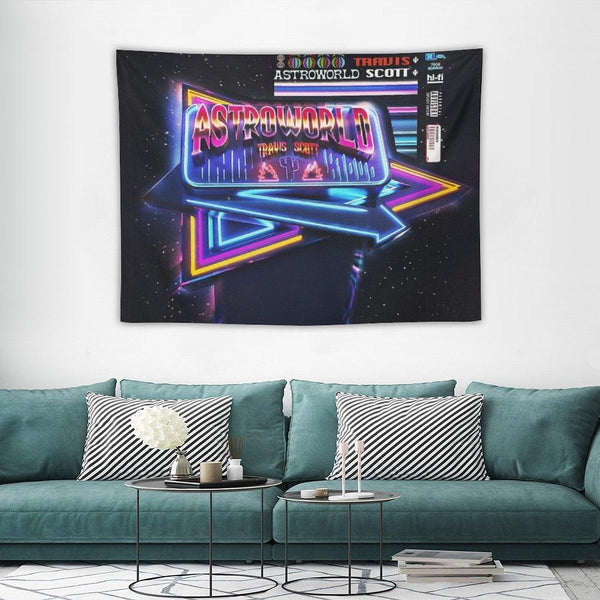 Astroworld Fan Cover Tapestry