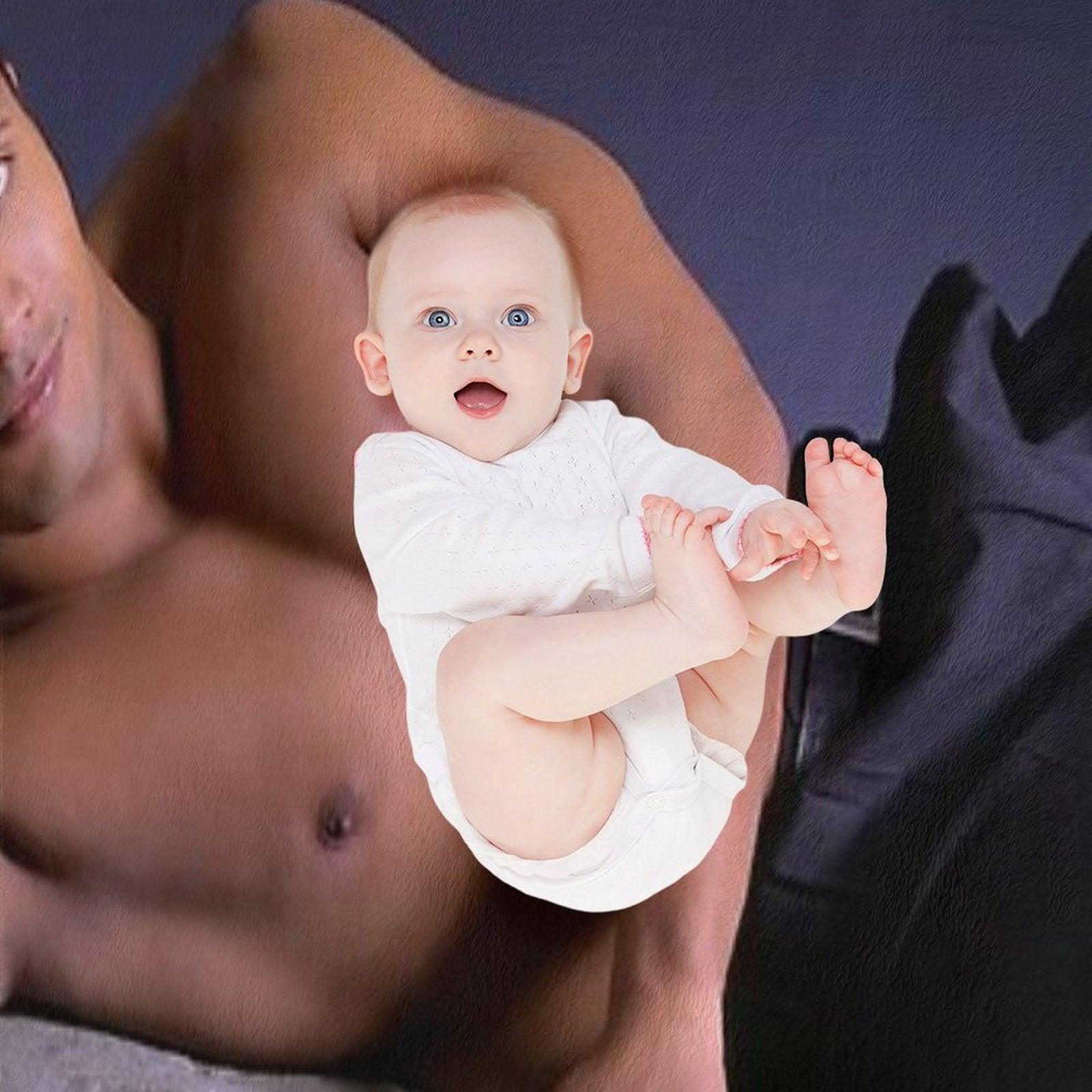 Dwayne Johnson on The Rock Throw Blanket