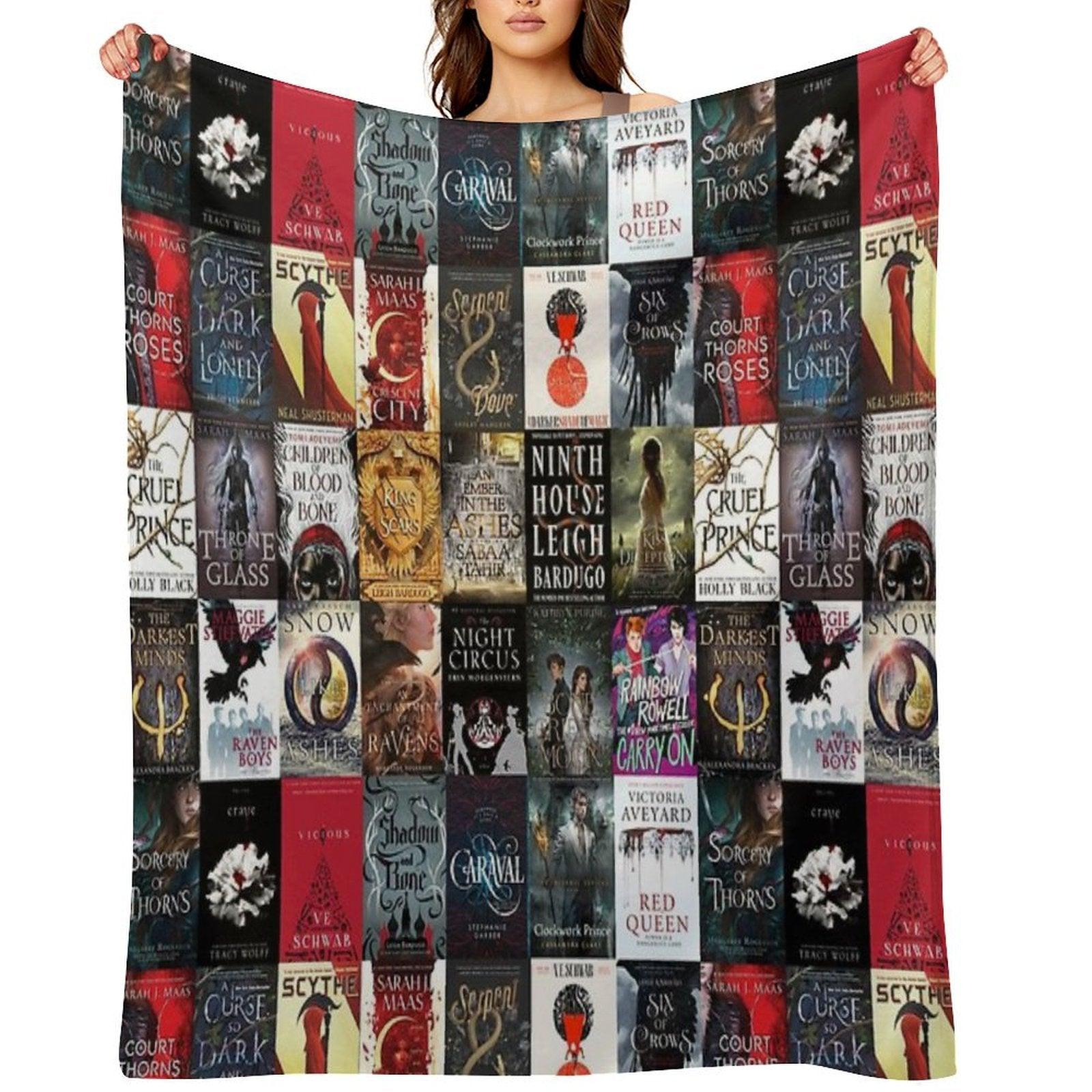 YA Young Adult Fantasy Books Blanket Throw Blanket