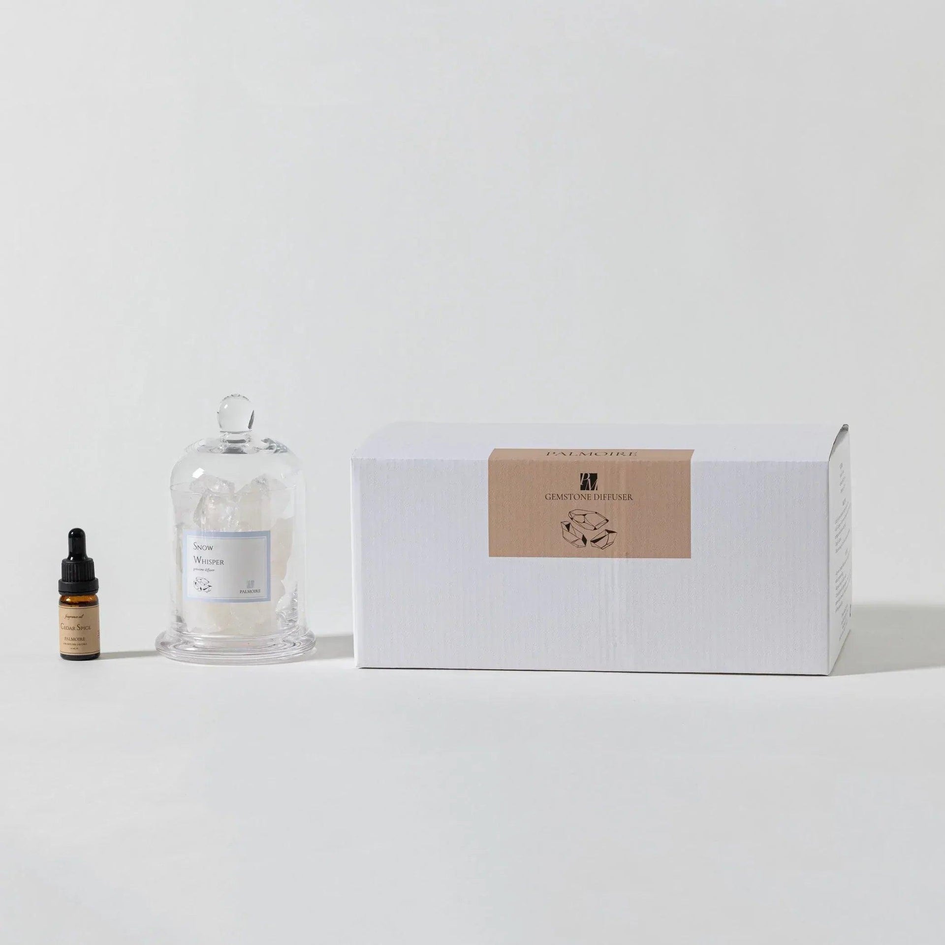 Snow Whisper Gemstone Diffuser - Gifts for You 'n Me