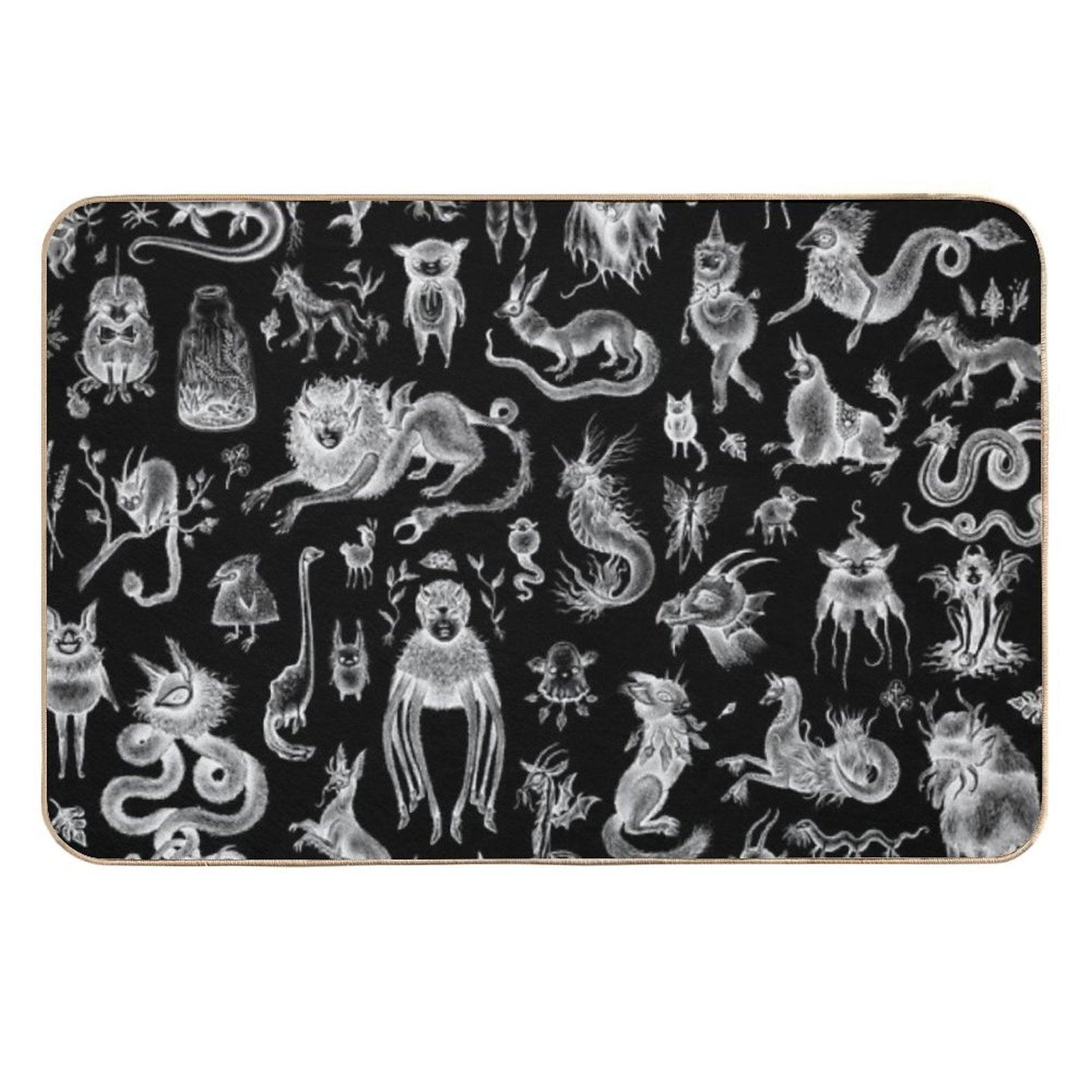 We Are Not Alone - Inverted Durable Bath Mat