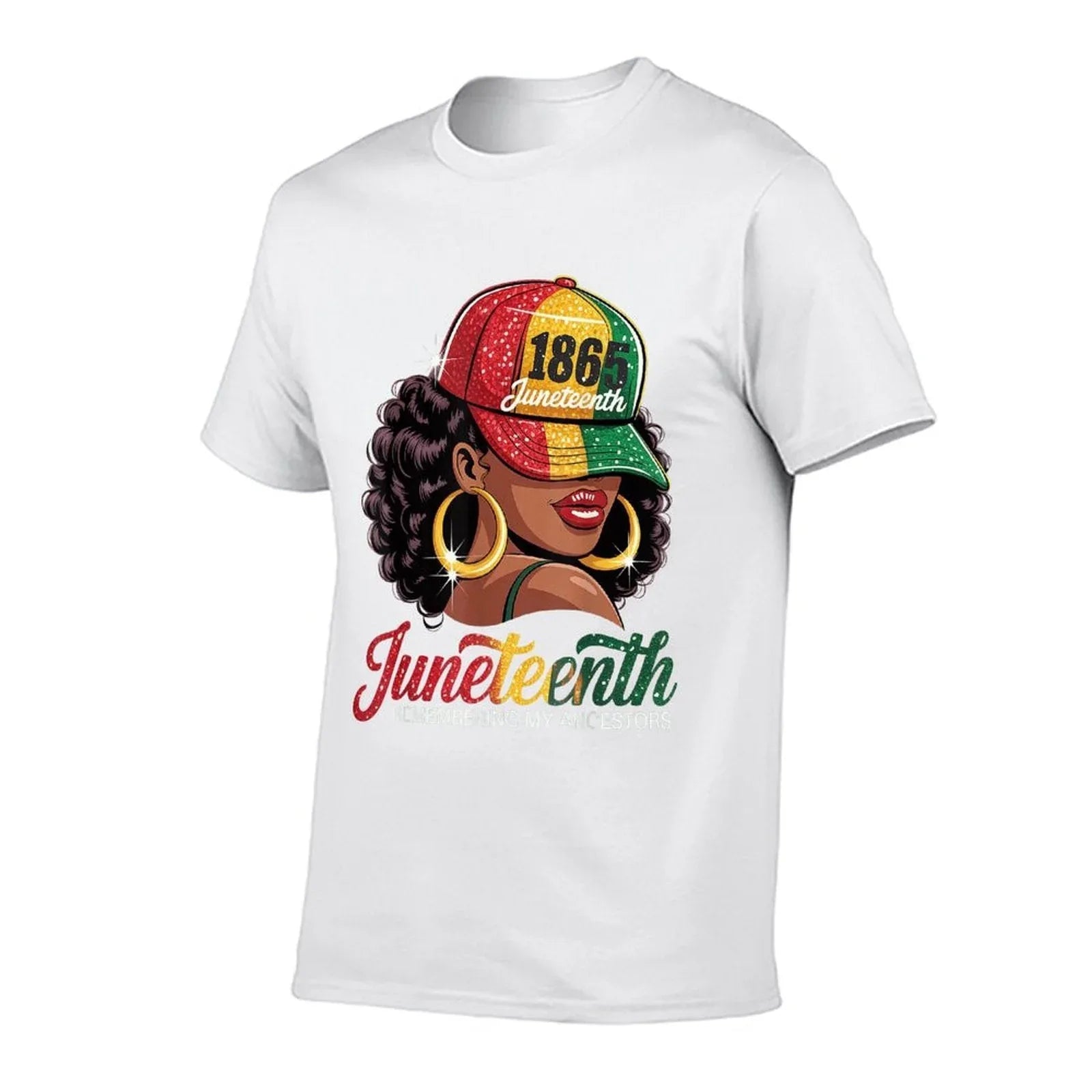 Juneteenth Black Women Girls Remembering My Ancestors  Quick-drying T-Shirt