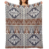 Tongan Tapa Motifs Shrink-resistant Throw Blanket