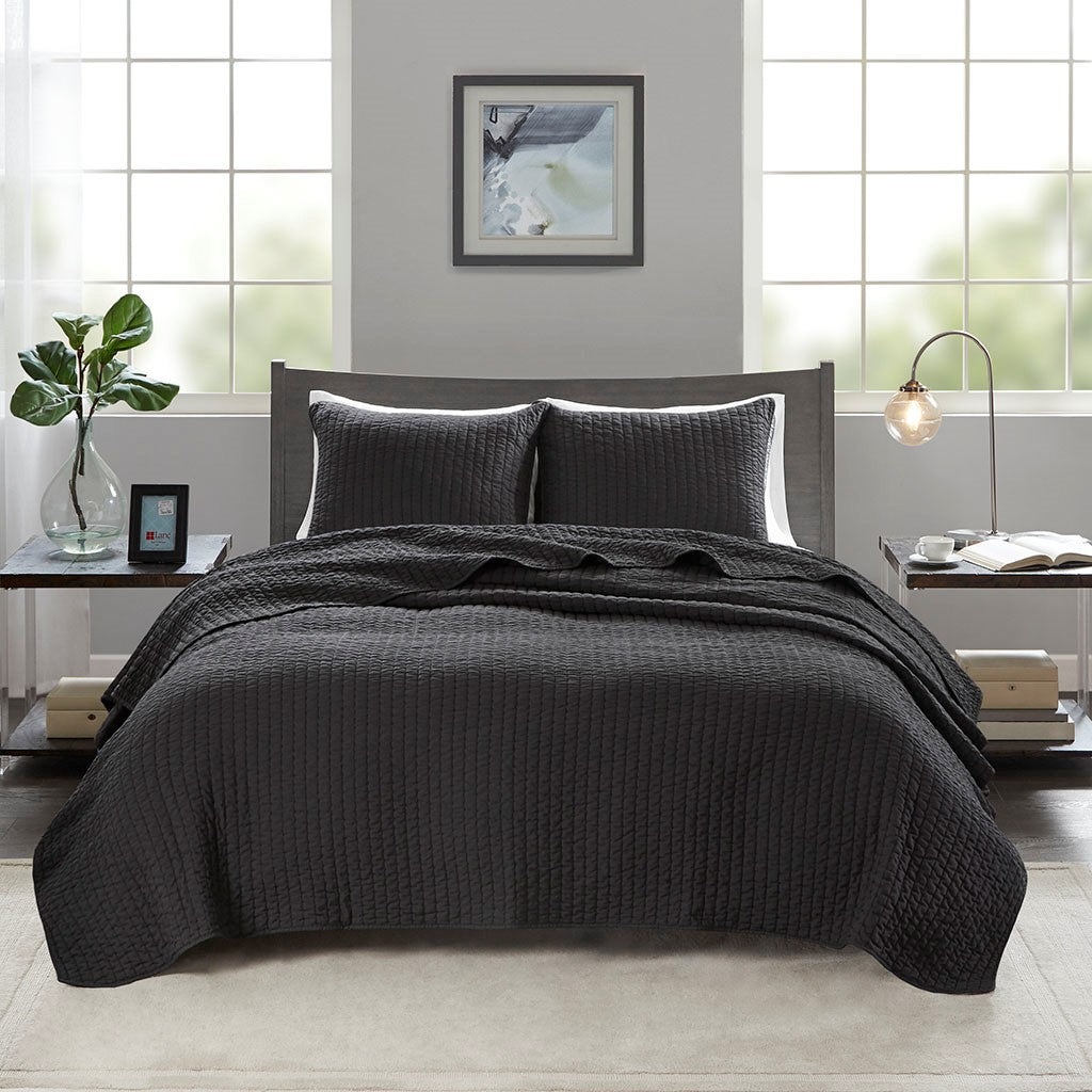 Keaton Quilt Set by Madison Park
