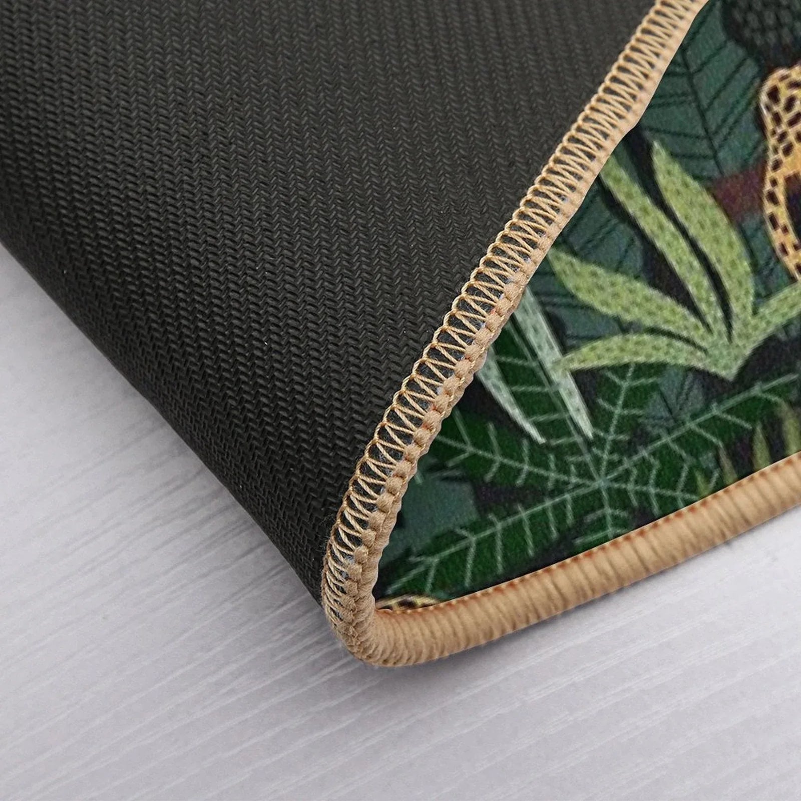 Indian Jungle  Pattern Bath Mat