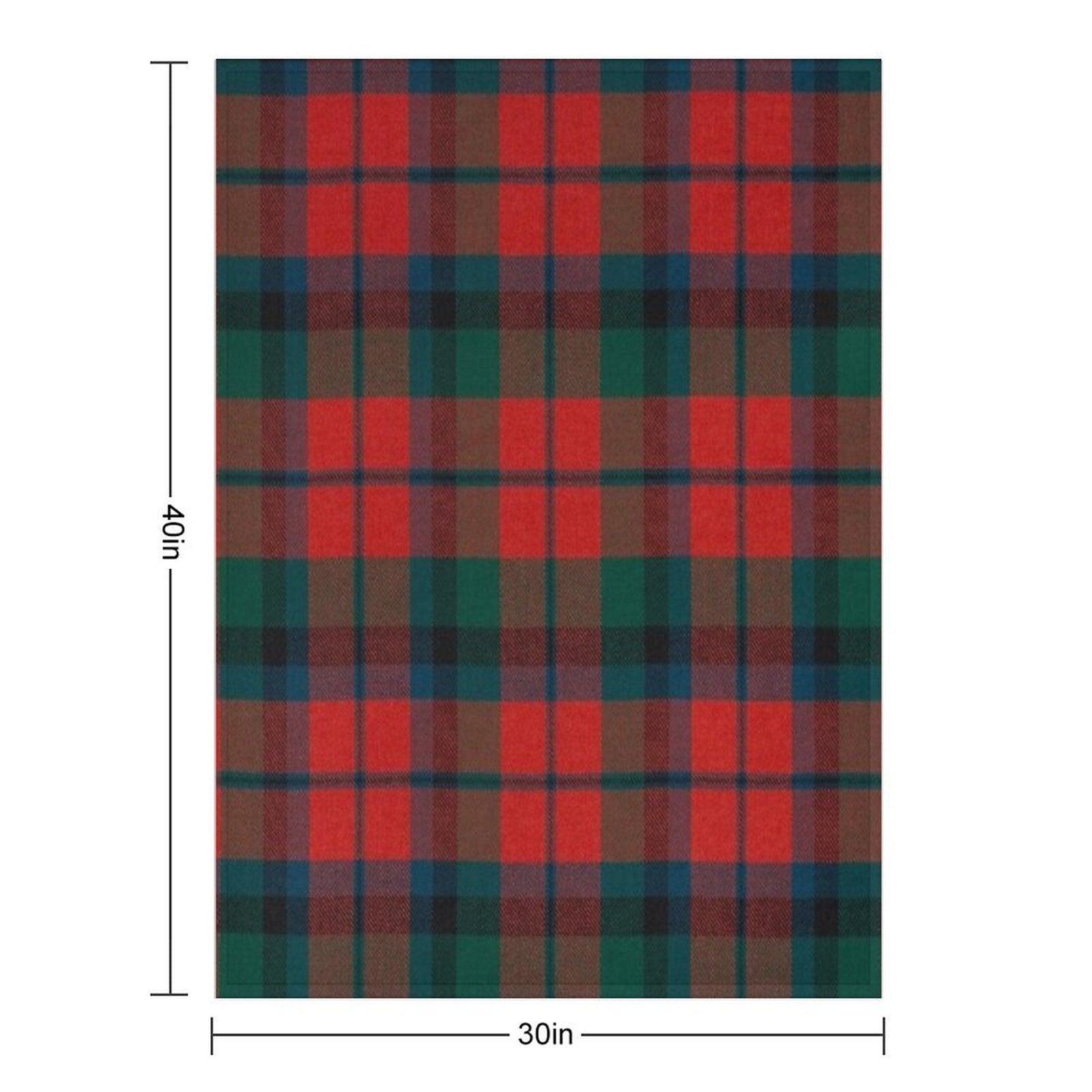 MacNaughton Scottish Tartan Throw Blanket