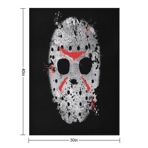 Jason Voorhees Throw Blanket