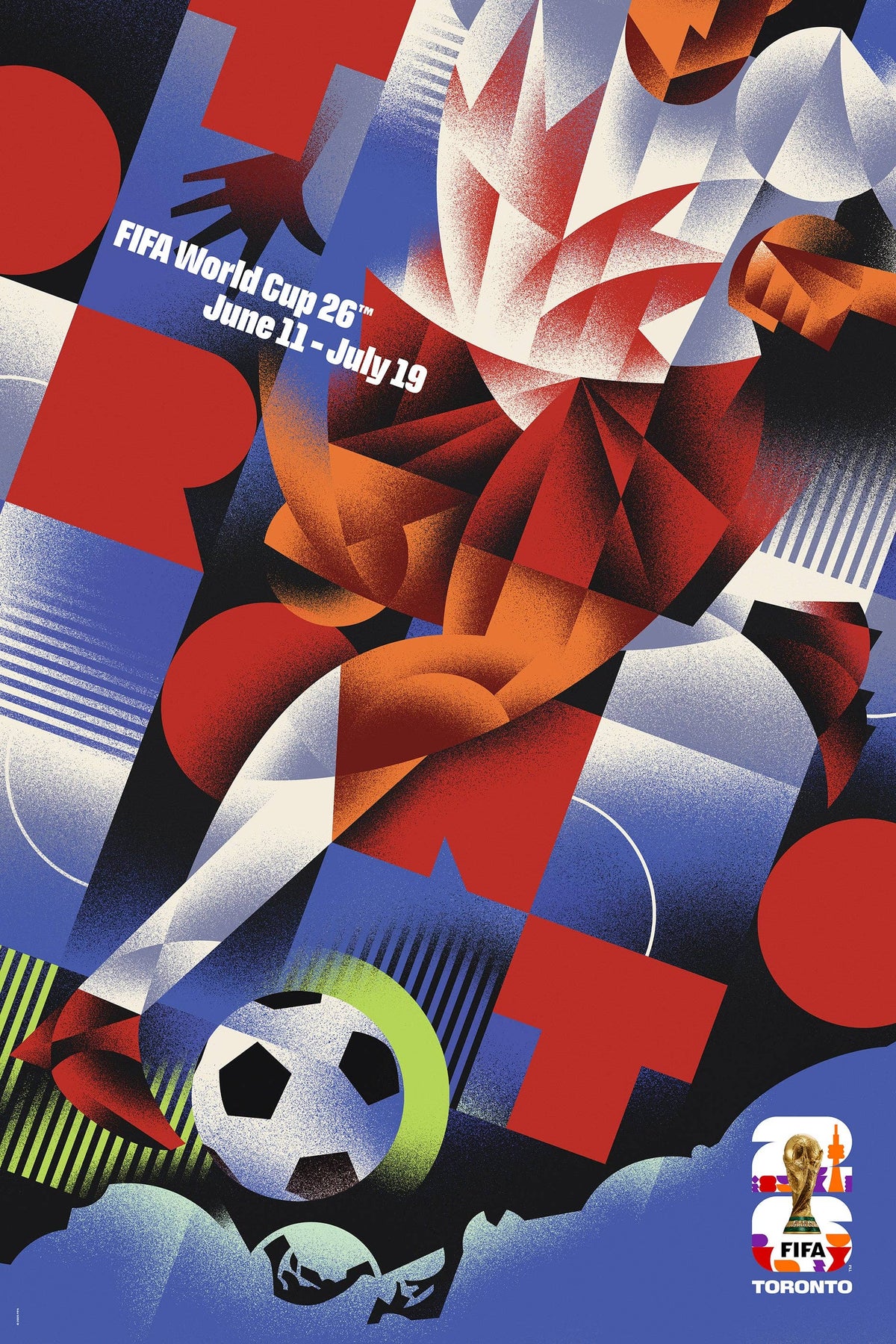 FIFA World Cup 26™ – Toronto Poster (Officially Licensed)