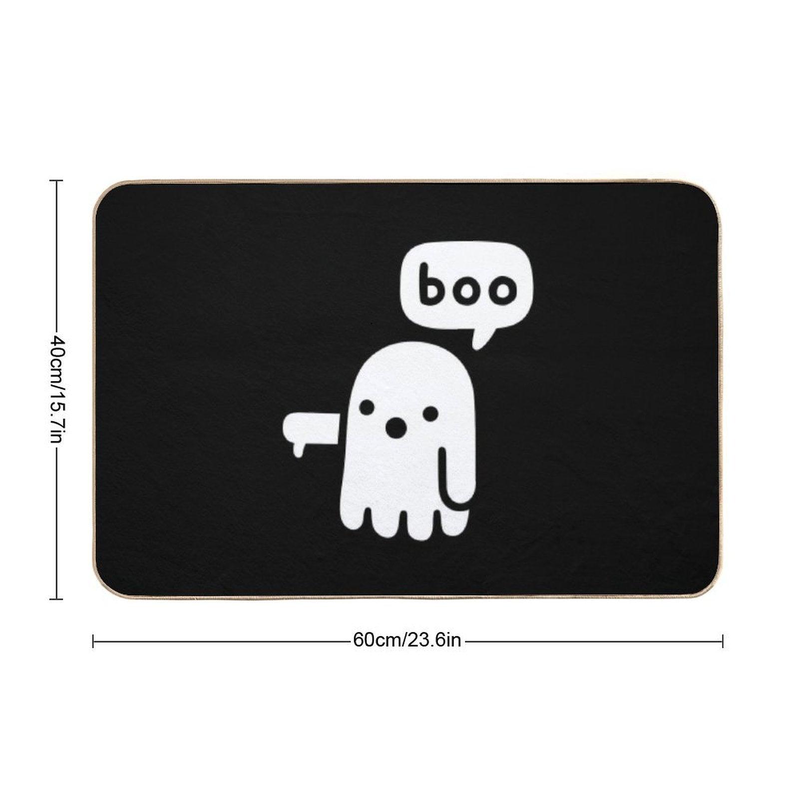 Ghost Of Disapproval Bath Mat