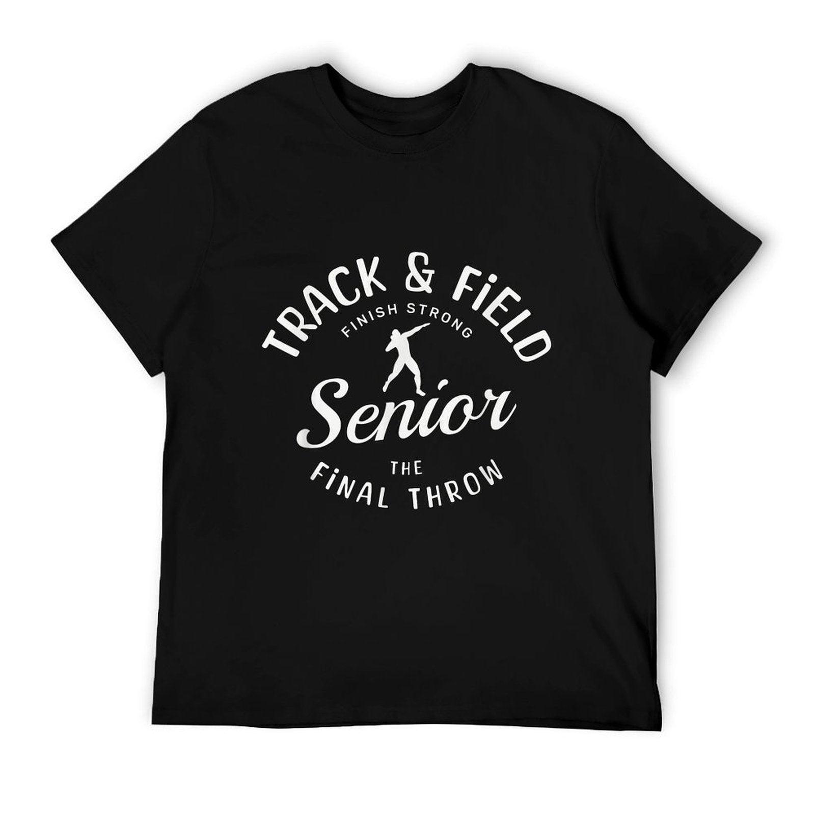 Senior Track And Field The Final Throw Boys Shot Put T-Shirt
