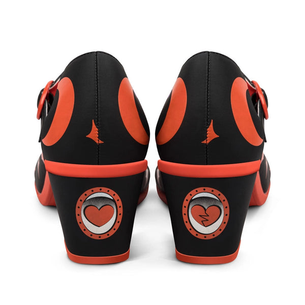 Chocolaticas® Mid Heels Scorpio Women's Mary Jane Pump