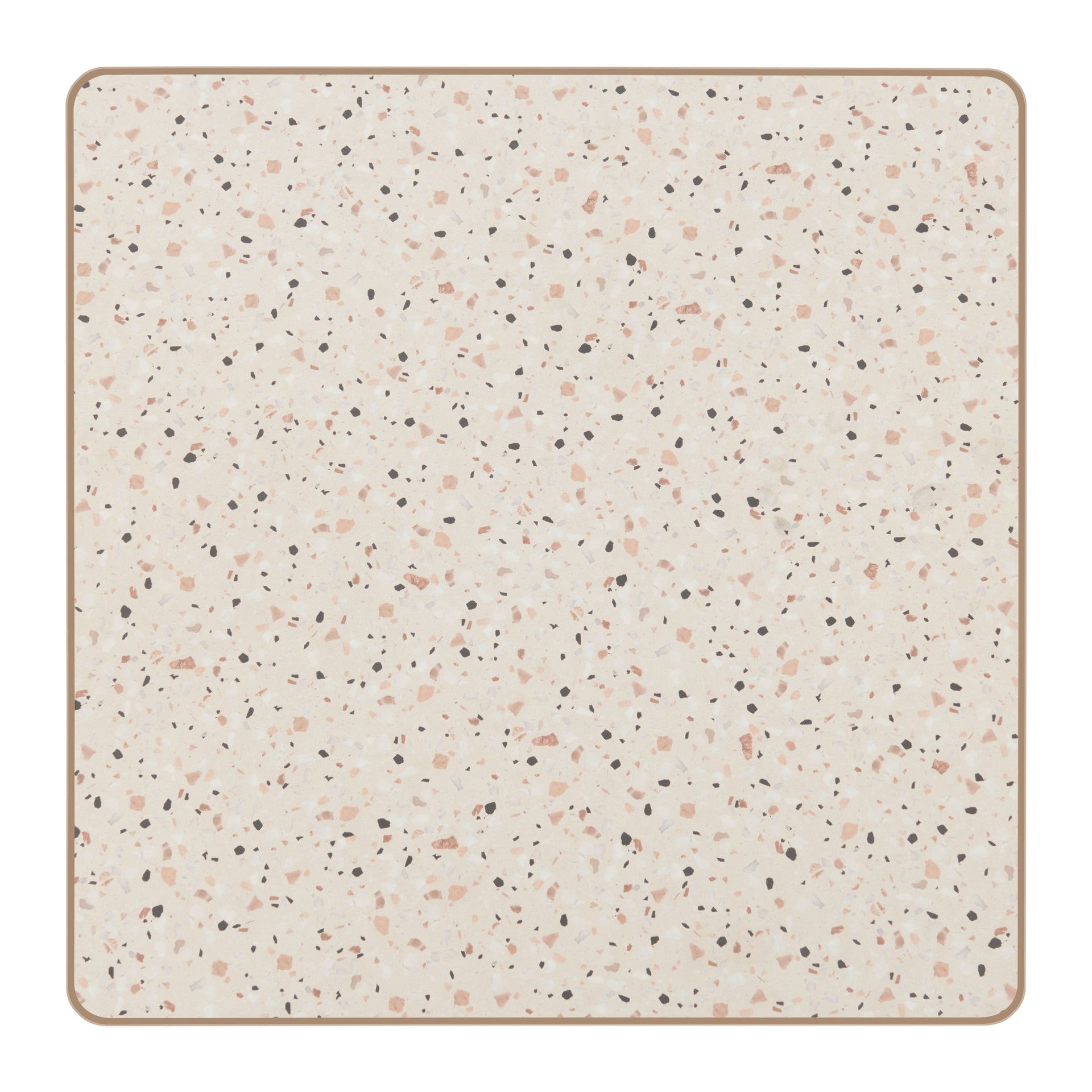 Spot Bistro Table Beige & Gold