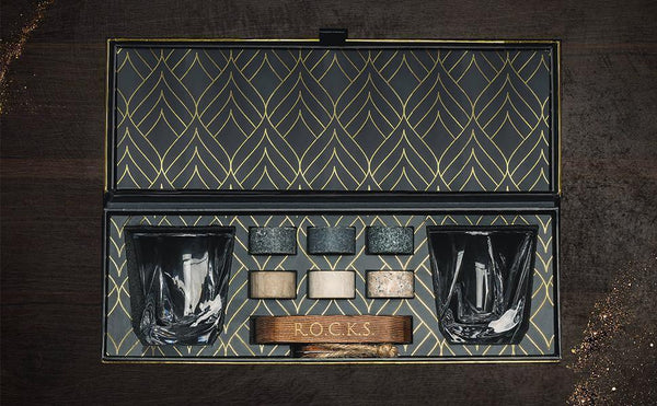 The Connoisseur's Set - Twist Glass Edition - Gifts for You 'n Me