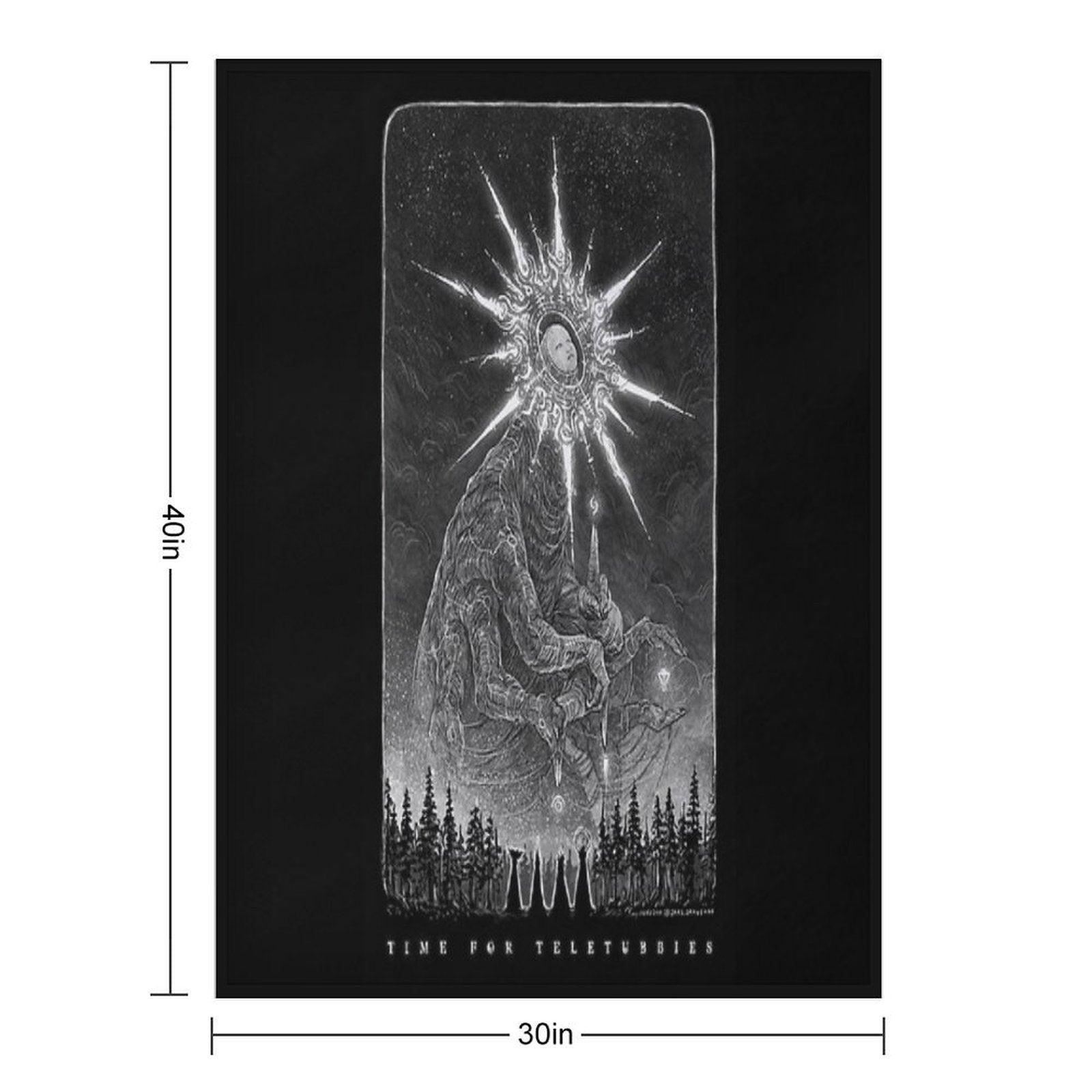 Elder Sunbaby, The Daymaker Throw Blanket