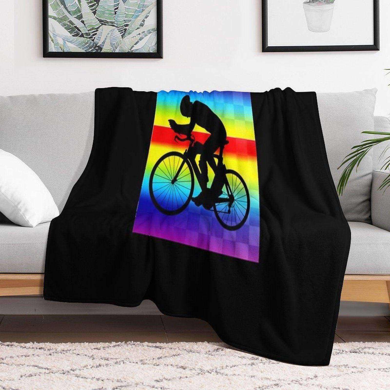 Life with Colors Throw Blanket