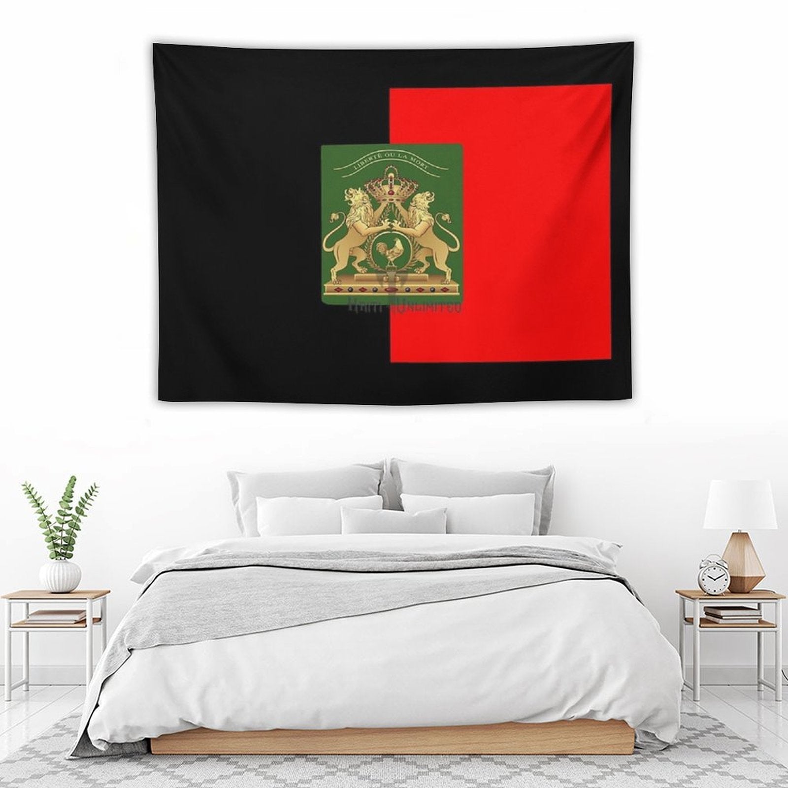Haitian Independence Flag Tapestry BionZax