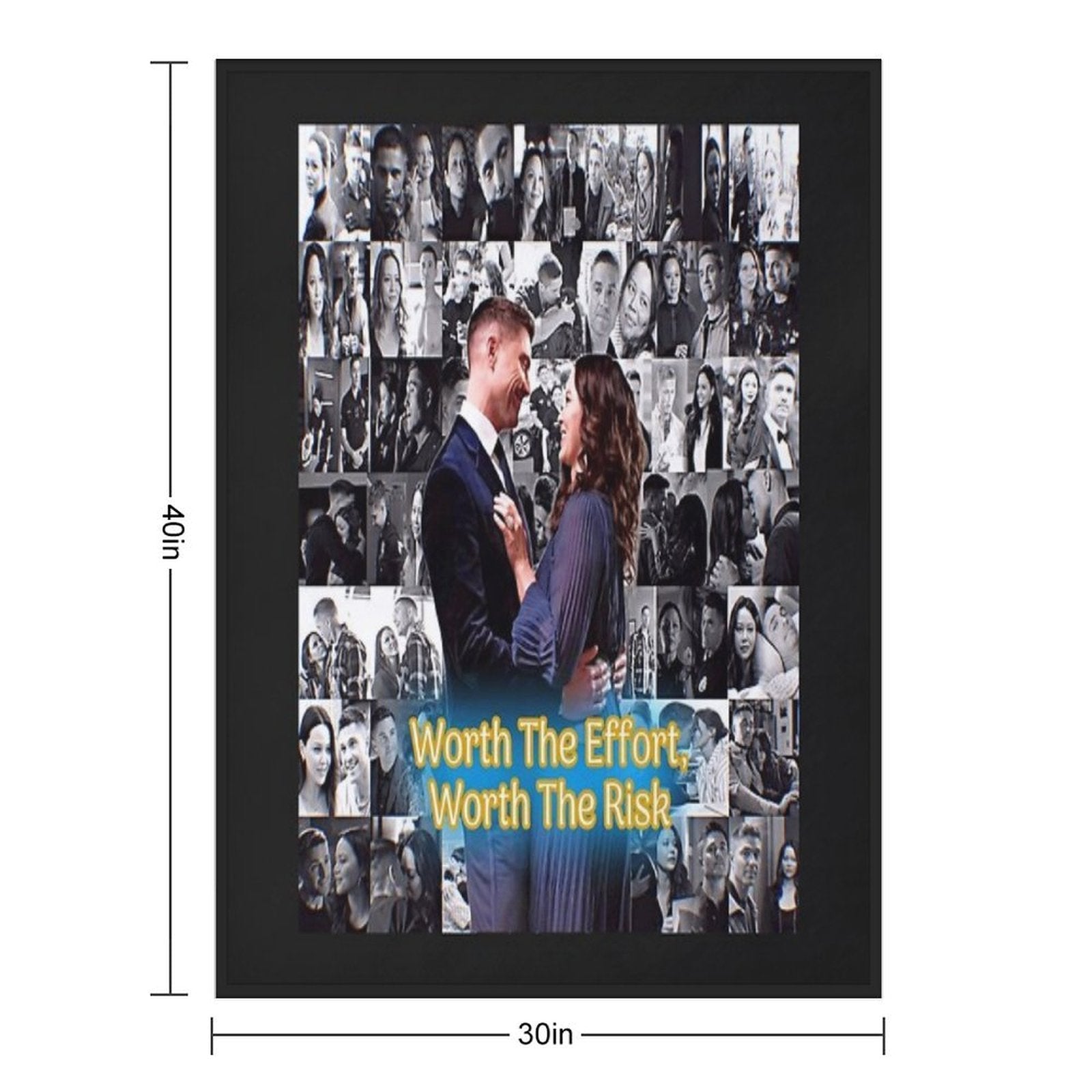 The Story of Chenford Travel-friendly Throw Blanket