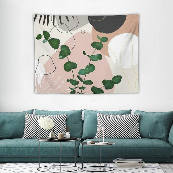 Eucalyptus Fan Palm Finesse #1 #tropical #decor #art Tapestry
