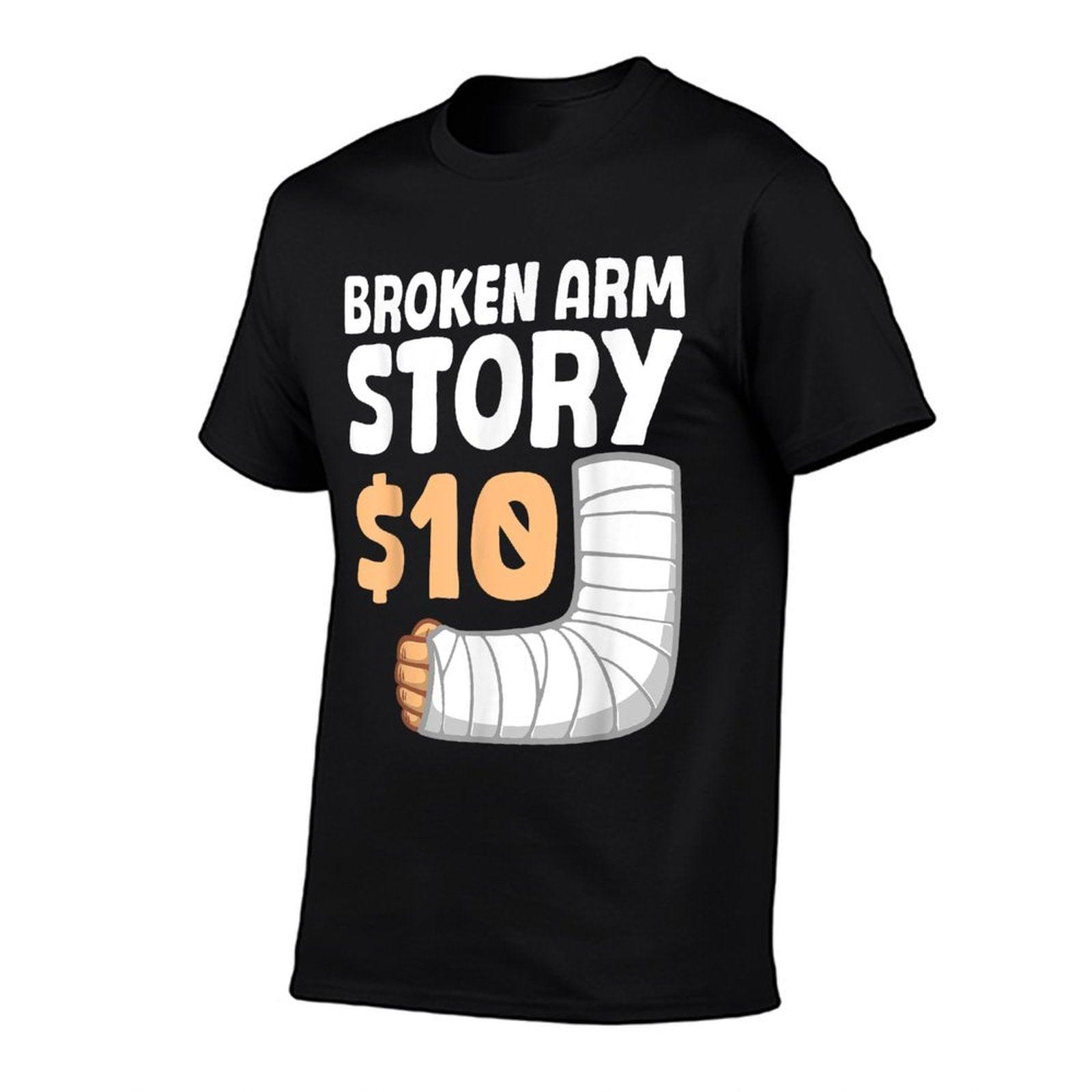 Cool Broken Arm Design For Men Women Kids Elbow Broken Arm T-Shirt
